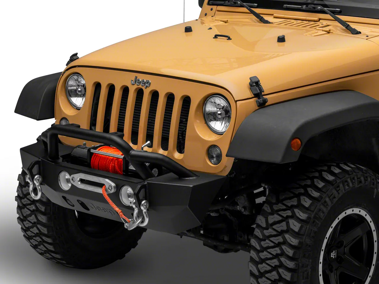 2007-2018 Jeep JK Hood Hinge LED Kit with (1) 20 Inch and (2