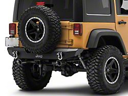 Jeep Licensed by RedRock HD Rear Bumper with LED Jeep Logo Backlight (07-18 Jeep Wrangler JK)