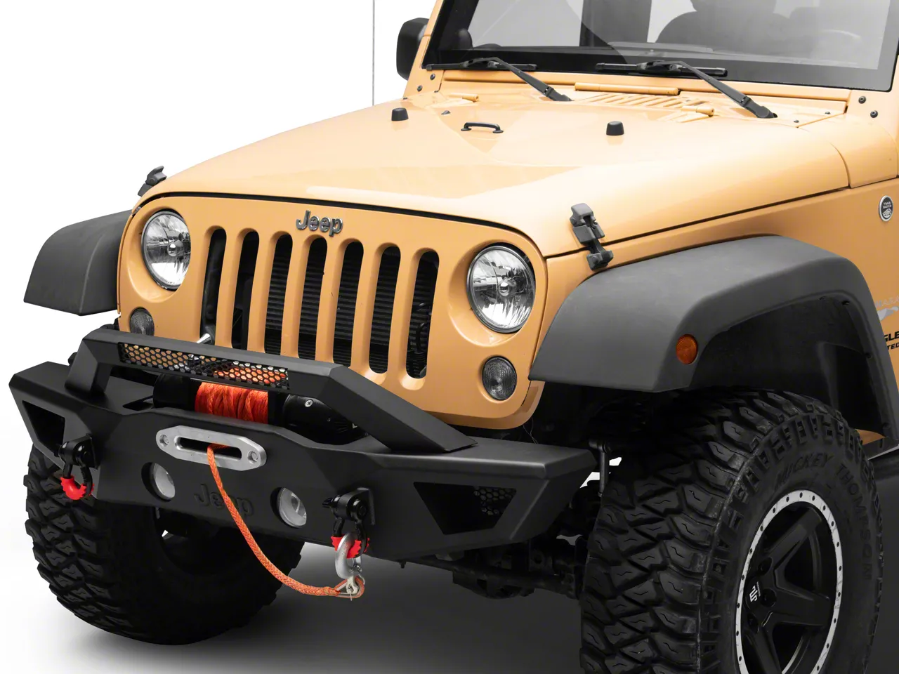 Jeep Licensed by RedRock Jeep Wrangler HD Tubular Front