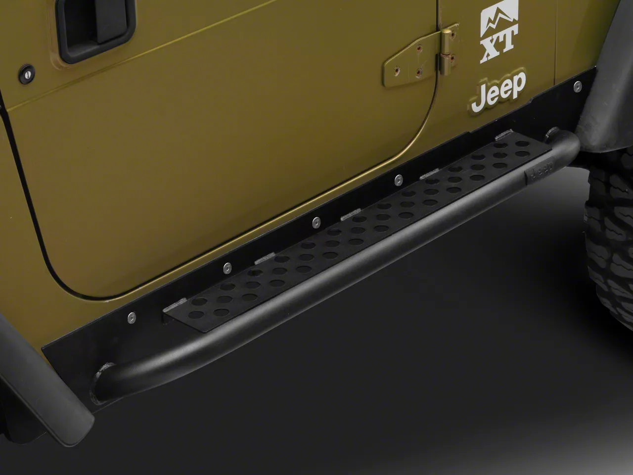 Barricade Jeep Wrangler Rocker Guards J100293 (97-06 Jeep