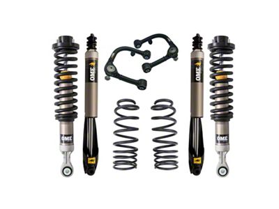 Old Man Emu 3-Inch Front / 2-Inch Rear MT64 Coil-Over Suspension Lift Kit with Control Arms and Shocks; 440 lb. Rear Load (24-26 Tacoma)