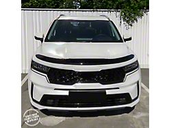 OMAC Bug Shield Hood Deflector; Black (10-24 4Runner)