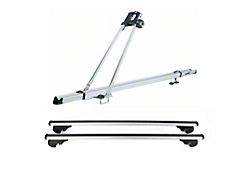 OMAC Bike Rack Carrier Roof Rack; Gray (21-25 Bronco Sport)