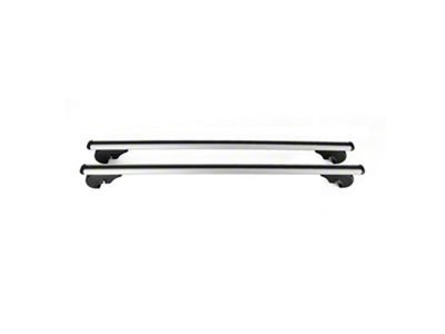 OMAC Top Roof Rack Cross Bars; Silver (21-25 Bronco Sport)