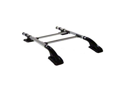 OMAC Top Roof Rack Side Rails; Gray (05-21 Frontier Crew Cab)