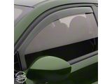 OMAC Window Visor Vent Rain Deflectors; Black Smoke (14-23 Jeep Cherokee KL)