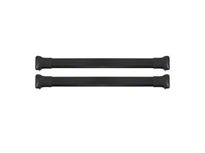 OMAC Roof Rack Cross Bars; Black (99-04 Jeep Grand Cherokee WJ)