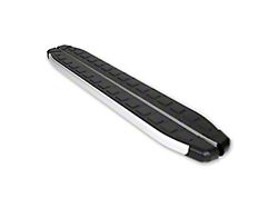 OMAC Nerf Side Step Running Boards; Black/Silver (15-18 Jeep Renegade BU)