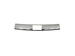 OMAC Trunk Sill Cover Bumper Guard Protector; Silver Steel (19-23 Jeep Renegade BU)