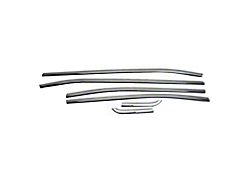 OMAC Window Molding Trim Streamer; Silver Steel (15-23 Jeep Renegade BU)