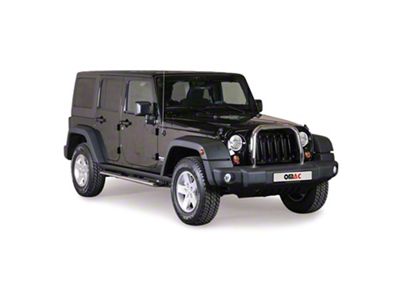 OMAC Bull Bar; Polished (07-18 Jeep Wrangler JK)