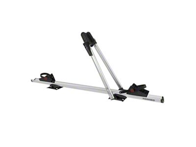 OMAC Bike Rack Carrier Roof Rack with Anti-Theft Lock; Silver (Universal; Some Adaptation May Be Required)