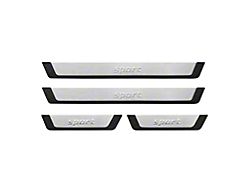 OMAC Door Sill Scuff Plates with Sport Logo (07-25 Tundra Double Cab, CrewMax)