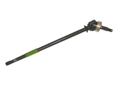 Dana 30 Front Axle Shaft; Passenger Side (97-06 Jeep Wrangler TJ, Excluding Rubicon)