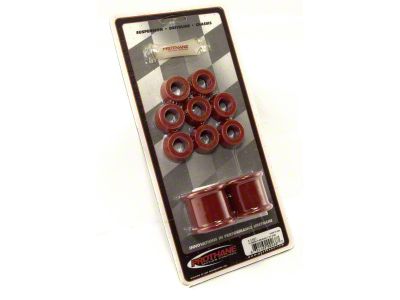 Rugged Ridge 1-1/8-Inch Front Sway Bar Busking Kit; Red (87-95 Jeep Wrangler YJ)