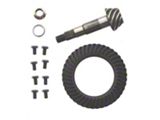 Dana 35 Rear Axle Ring and Pinion Gear Kit; 3.07 Gear Ratio (87-07 Jeep Wrangler YJ, TJ & JK, Excluding Rubicon)