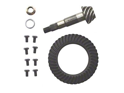 Dana 35 Rear Axle Ring and Pinion Gear Kit; 3.07 Gear Ratio (87-07 Jeep Wrangler YJ, TJ & JK, Excluding Rubicon)