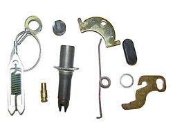 Drum Brake Self Adjusting Hardware; Driver Side (90-00 Jeep Wrangler YJ & TJ)