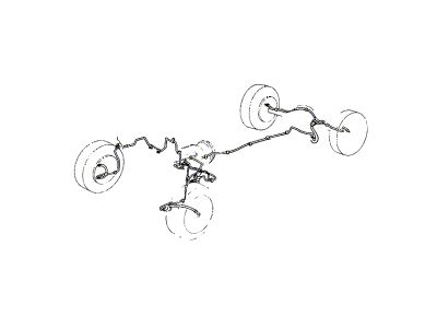 Brake Lines (87-95 Jeep Wrangler YJ)