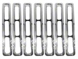 Rugged Ridge Grille Inserts; Chrome (87-95 Jeep Wrangler YJ)