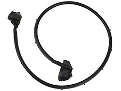 Half Door Weatherstrip; Driver Side (87-95 Jeep Wrangler YJ)