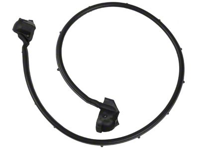 Half Door Weatherstrip; Driver Side (87-95 Jeep Wrangler YJ)