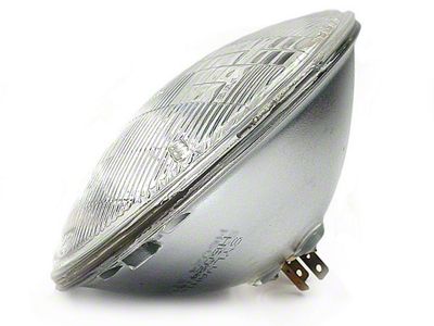 Headlight; Chrome Housing; Clear Lens (97-06 Jeep Wrangler TJ)