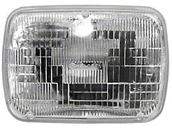Headlight; Chrome Housing; Clear Lens (87-95 Jeep Wrangler YJ)