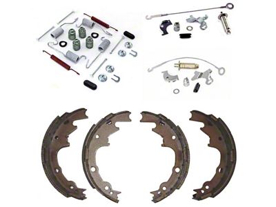Drum Brake Shoe Service Kit (00-06 Jeep Wrangler TJ w/ 9-Inch Brakes)