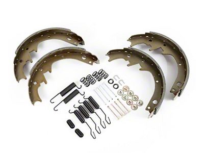 Drum Brake Shoes; 10-Inch (87-89 Jeep Wrangler YJ)