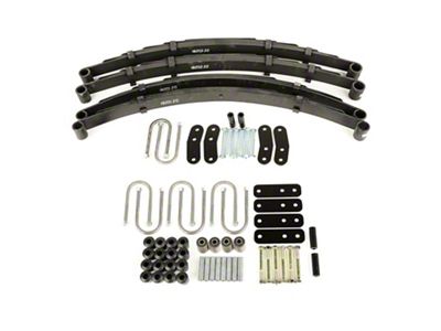 Leaf Spring Kit; Front and Rear (87-95 Jeep Wrangler YJ)