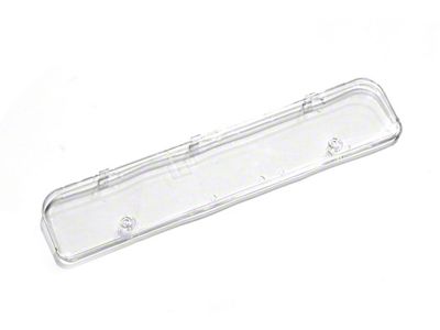 Gauge Cluster Lens; Clear (87-91 Jeep Wrangler YJ)