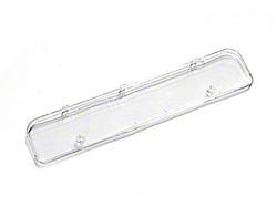 Gauge Cluster Lens; Clear (92-95 Jeep Wrangler YJ)