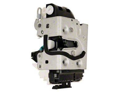Powered Lock Door Latch; Rear Driver Side (07-18 Jeep Wrangler JK 4-Door)