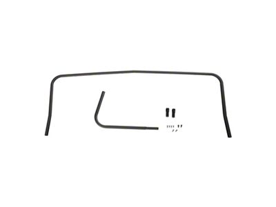Soft Top Rear Bow Set with Knuckles (97-06 Jeep Wrangler TJ)