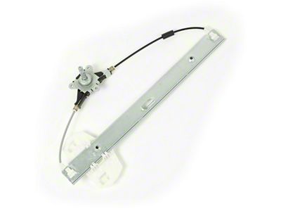 Window Regulator; Front Driver Side (07-18 Jeep Wrangler JK w/ Manual Windows)
