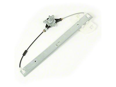 Window Regulator; Front Passenger Side (07-18 Jeep Wrangler JK w/ Manual Windows)
