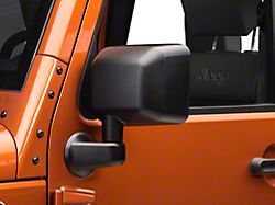 Replacement Mirror; Driver Side (07-18 Jeep Wrangler JK)