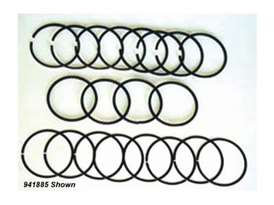 Engine Piston Ring Set; Standard Bore (87-90 4.2L Jeep Wrangler YJ)