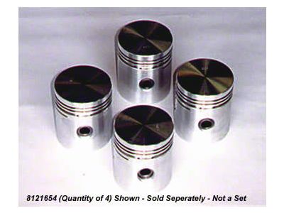 Engine Piston; 0.030-Inch Over (87-95 2.5L or 4.0L Jeep Wrangler YJ)
