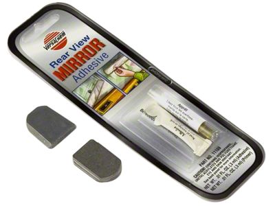 Interior Rear View Mirror Mounting Kit (97-18 Jeep Wrangler TJ & JK)
