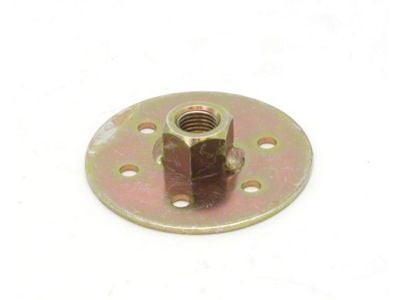 Seat Belt Mounting Tab; Round (87-95 Jeep Wrangler YJ)