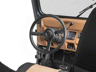 Sport Steering Wheel; Leather (87-95 Jeep Wrangler YJ)