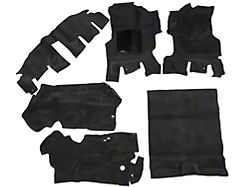 Complete Molded Replacement Carpet; Agate (97-02 Jeep Wrangler TJ)