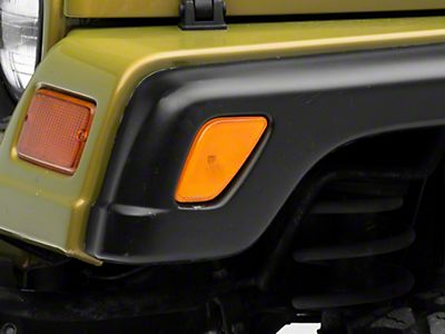Find Smoke Lens LED Amber Front Fender Side Marker Lights For 97-06 Jeep TJ Wrangler In Rowland - Foto 3