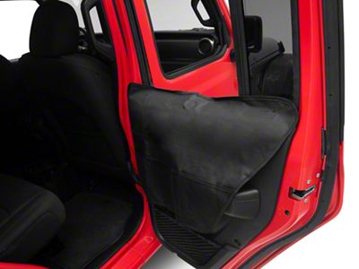 OPR Car Door Guards; Black (Universal; Some Adaptation May Be Required)