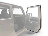 OPR Front Door Weatherstrip; Passenger Side (07-18 Jeep Wrangler JK)