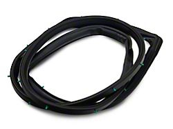 OPR Front Door Weatherstrip; Passenger Side (07-18 Jeep Wrangler JK)