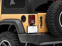 OPR Replacement Rear License Plate Mount (07-18 Jeep Wrangler JK)