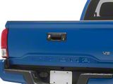 OPR Tailgate Handle with Backup Camera and Keyhole Openings; Textured Black (16-23 Tacoma)